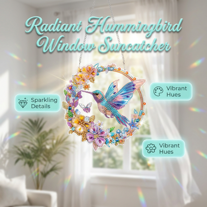 🦄🕊️Dekoratív kristályos akril függő dísz🏡