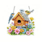 🦄🕊️Dekoratív kristályos akril függő dísz🏡