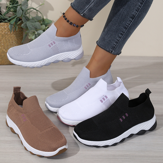 👟 Női hálós, lélegző szabadidős túracipő