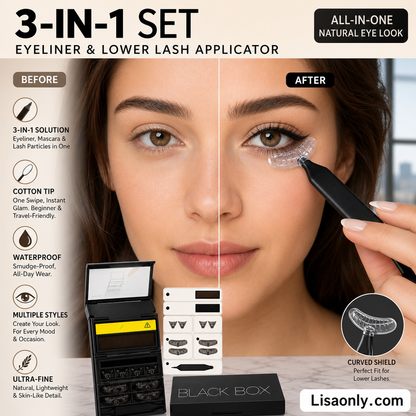 💄✨ 3 az 1-ben szemfestő pecsét – néhány másodperc alatt megrajzolhatod a szemhéjvonalat, az alsó szempillákat és a szépséganyajegyet 🌸
