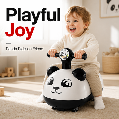 🐼🛴 Panda bébi ülős tolókocsi, zenével és fényeffektusokkal