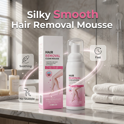 🧴✨ Selymes szőrtelenítő hab – selymesen sima bőr, irritációmentes, professzionális eredmény otthon is 🛁💖
