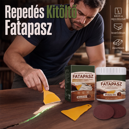 🏠Többfunkciós fa javító- és kitöltőfesték– repedések és horpadások kijavítására
