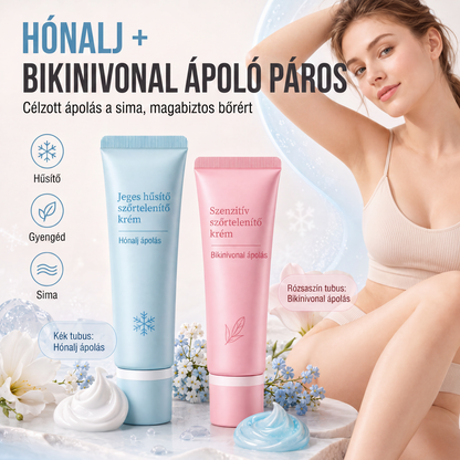 🧴🌸 Kíméletes szőrtelenítő krém – néhány perc alatt bársonyosan sima bőr! ✨