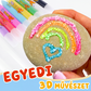 🖊️ DIY buborékos pattogatott kukorica varázsceruza – egy mozdulattal 3D-hatás✨