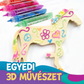 🖊️ DIY buborékos pattogatott kukorica varázsceruza – egy mozdulattal 3D-hatás✨