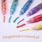 🖊️ DIY buborékos pattogatott kukorica varázsceruza – egy mozdulattal 3D-hatás✨
