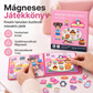 🧩🧒 Oktatási célú mágneses könyv kirakós jelenetekkel – összecsukható, interaktív, így kiválóan alkalmas a játékos tanulásra! 🌟🧠