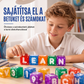 🧩 Mágneses kockák betűkkel és számokkal – Játékos tanulás, szórakoztató oktatás✨