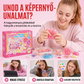 🍦 DIY macskakörmös mintájú sült jég squishy játékkészlet gyerekeknek