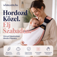 👶 4 az 1-ben lélegző csecsemőhordozó — kiváló minőségű pamut, lélegző hálós anyag és beépített nyaktámasz — szabadon hagyja a kezeket