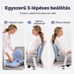 🪑✨Ergonomikus memóriahabos ülőpárna háttámasztékkal