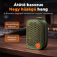 🔊🎵Hordozható Bluetooth hangszóró TWS sztereóval, IPX5 vízálló mini vezeték nélküli hangszóró