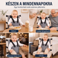 👶🍼 Hordozható bababiztonsági hám – Állítható, gyors és univerzális rögzítés 🪑