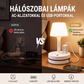 💡 Töltőállomással ellátott éjjeli lámpa – Világítsd meg és töltsd fel az éjjeliszekrényedet 🔌