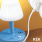 💡 Töltőállomással ellátott éjjeli lámpa – Világítsd meg és töltsd fel az éjjeliszekrényedet 🔌