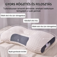 😴🛌Antibakteriális, Nyaktámasztó, Alvást Segítő Masszázspárna