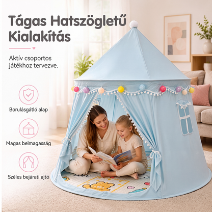 🏰✨Beltéri gyerekjátszó sátor - A gyerekek titkos rejtekhelye🧒👦