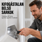 🧱✨ Rozsdamentes acél saroklapát – strapabíró, rozsdamentes, építési munkákhoz alkalmas