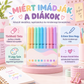 ✍️ 9 darabos színes, törölhető gél tollkészlet – írj, törölj és írj újra, ahogy csak akarsz! 🌈