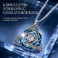💎 Keltikus csomós nyaklánc – szív alakú cirkónia, 12 színben, állítható hosszúságú. Egy elegáns ajándék a kedvesednek! ✨💖