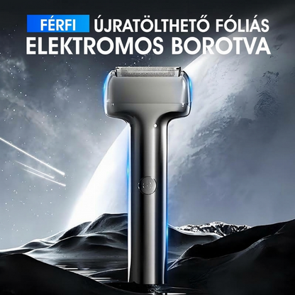 🪒Férfiaknak szánt hatékony, újratölthető fóliás elektromos borotva✨
