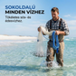 🎣 Easy-Throw dobóháló – erős háló, gyorsan süllyed és kényelmes fogású – nélkülözhetetlen horgászfelszerelés minden vízhez 🌊🎯