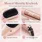 💇‍♀️ 2 az 1-ben hajvasaló-fésű LCD-kijelzővel – hajkiegyenesítés, hajcsavarás és a haj volumenének növelése. Gyors hajformázás, a hajat nem húzza! ✨🔥