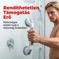🚿🤝 Fúrás nélküli, tapadókorongos kapaszkodó – fürdőszobákhoz, zuhanyzókhoz és WC-khez ✨