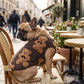 🐶✨ Aranyos, plüss bélésű kutyamellény – meleg, rugalmas, mackós mintával 🧸