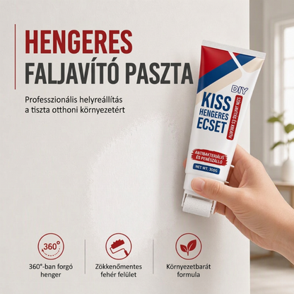 🧱 Vízálló faljavító paszta, hengerrel együtt, könnyen felvihető és nem piszkítja be a kezet 🏠✨